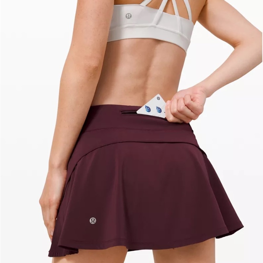 lululemon athletica tennis skirt skort